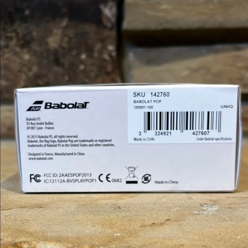 Babolat Pop Black Tennis Training Wristband